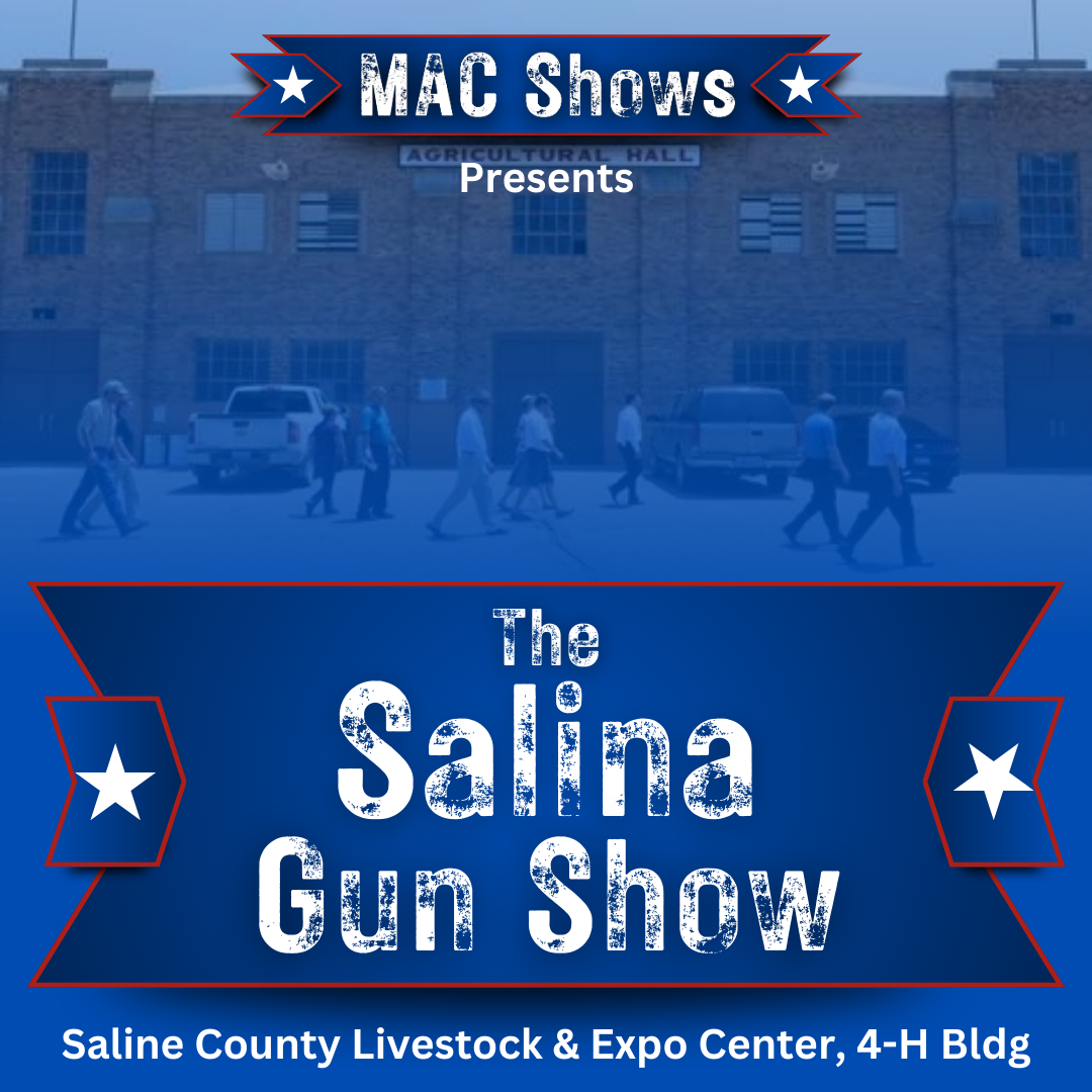 The Salina Gun Show by MAC Shows square banner