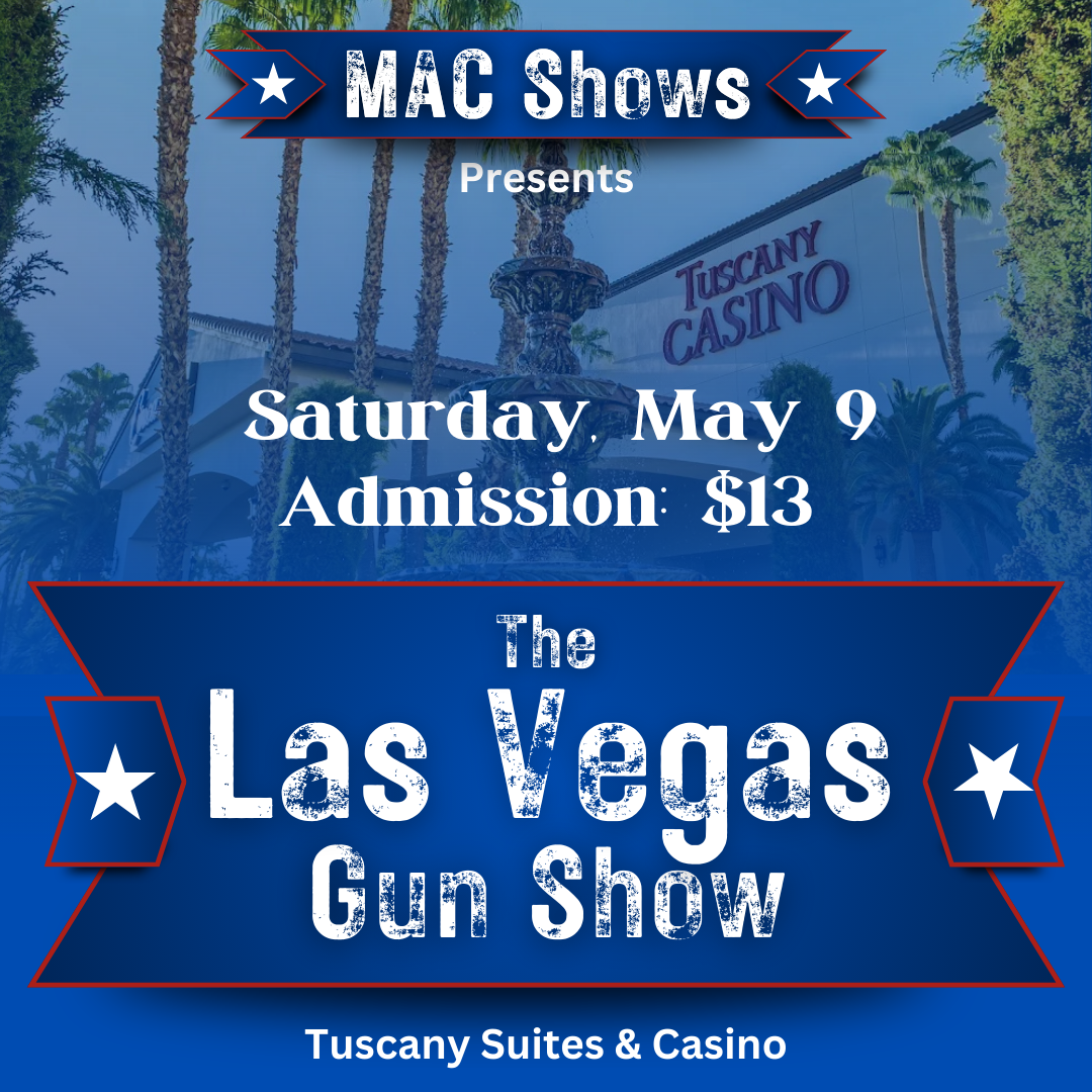 March Las Vegas Gun Show by MAC Shows square banner